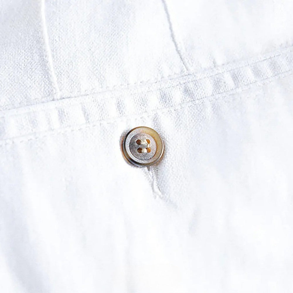 Pantalón de Lino Bianco para Hombre