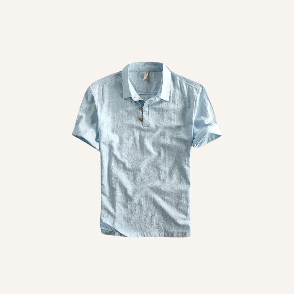 Polo de Lino Salerno para Hombre