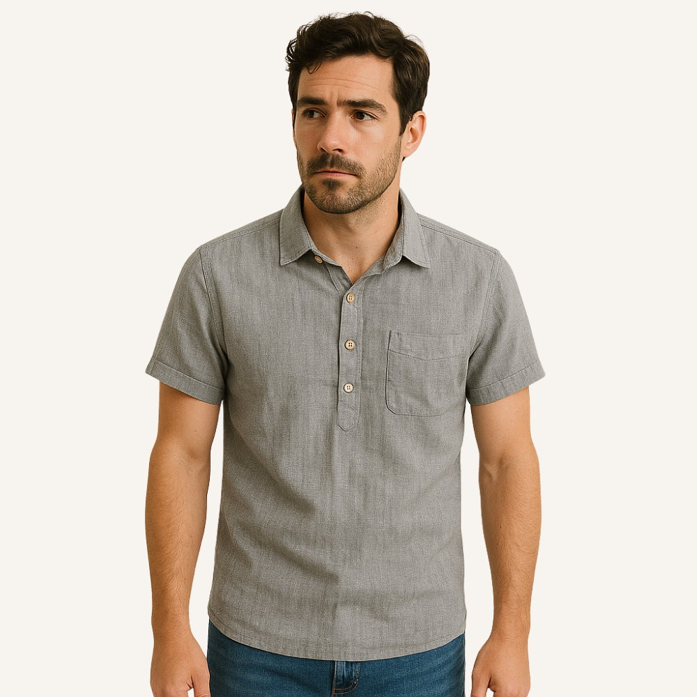 Polo de Lino Salerno para Hombre