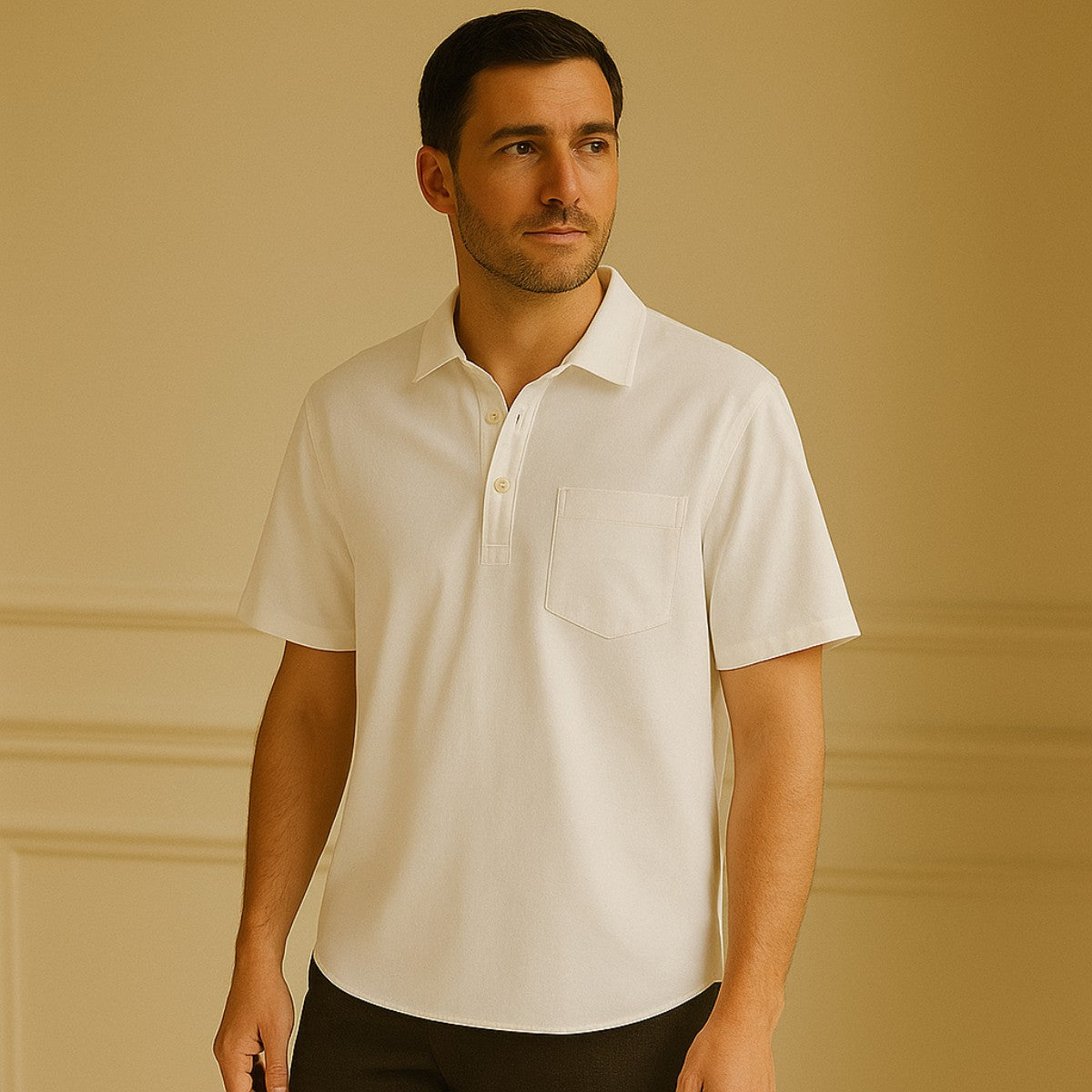 Polo de Lino Casablanca para Hombre