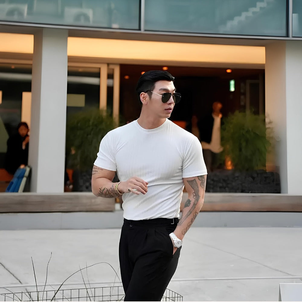 Camiseta Slim Fit para Hombre Dalphin