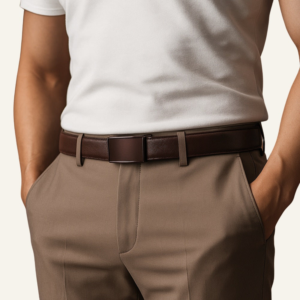 Cinturón de Cuero Civano Sheaf para Hombre