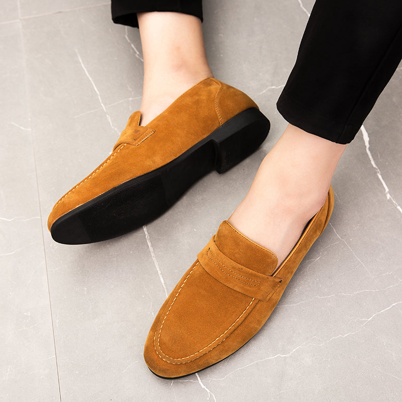 Mocasín Loafer de Gamuza para Hombre Piazzi