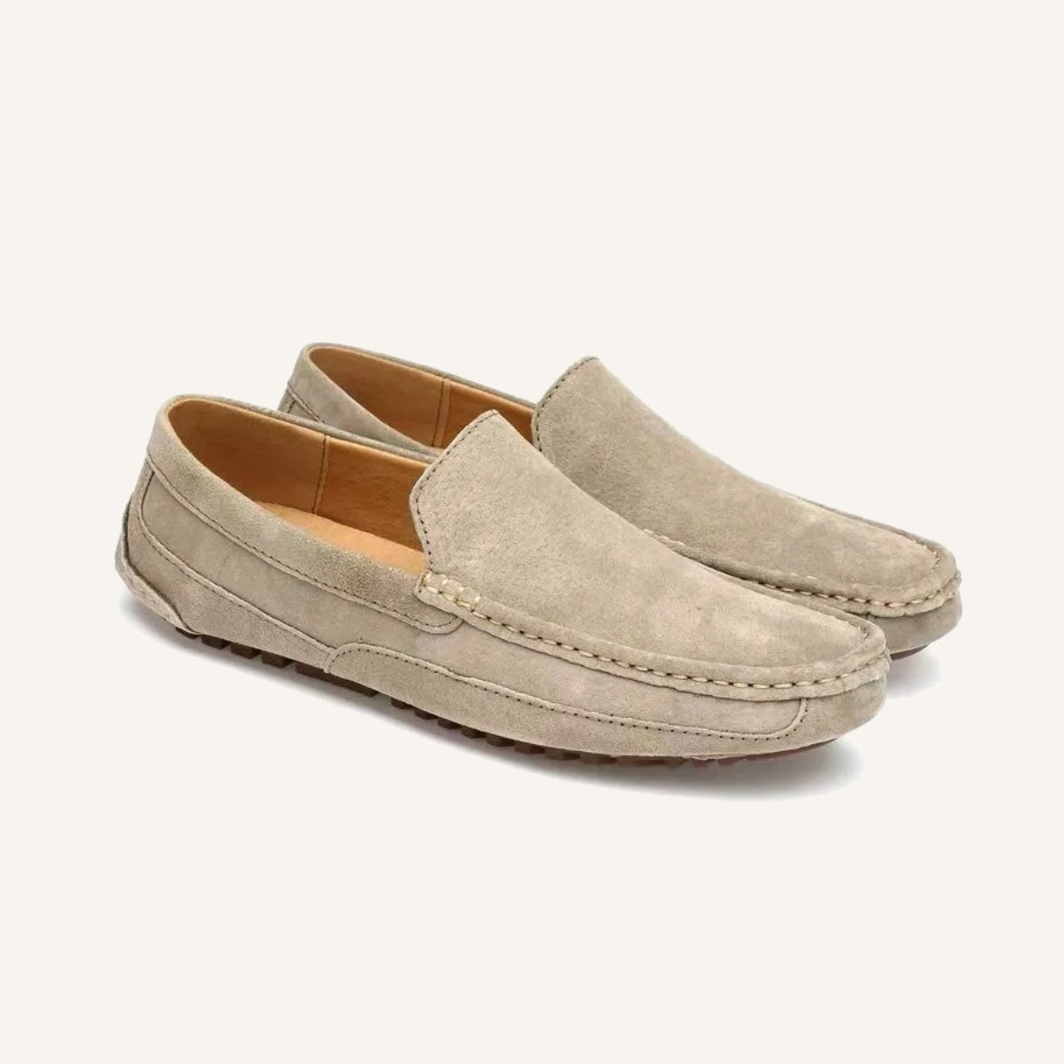 Mocasín Loafer de Ante Solatte para Hombre