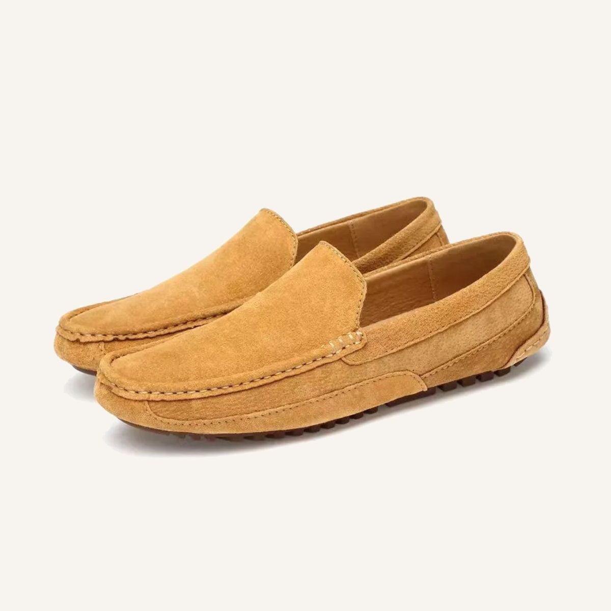 Mocasín Loafer de Ante Solatte para Hombre