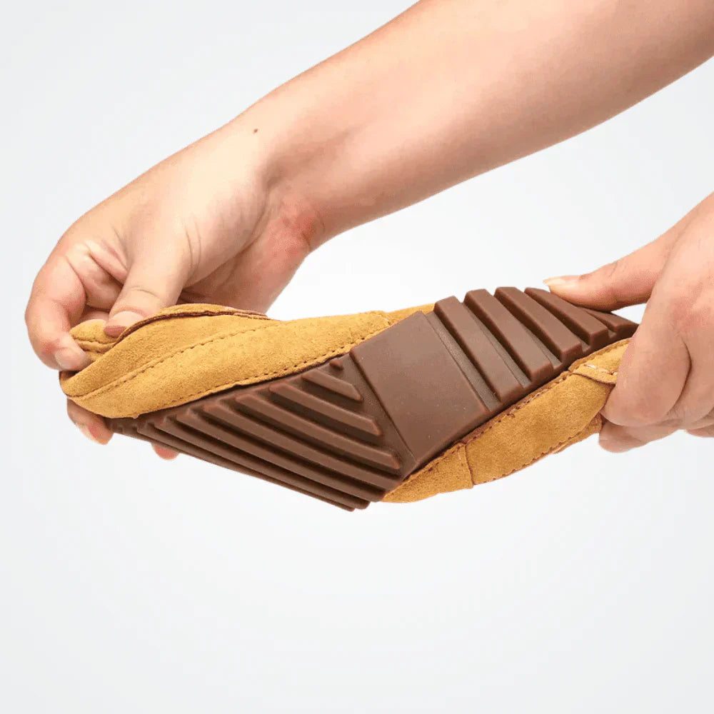 Mocasín Loafer de Ante Solatte para Hombre