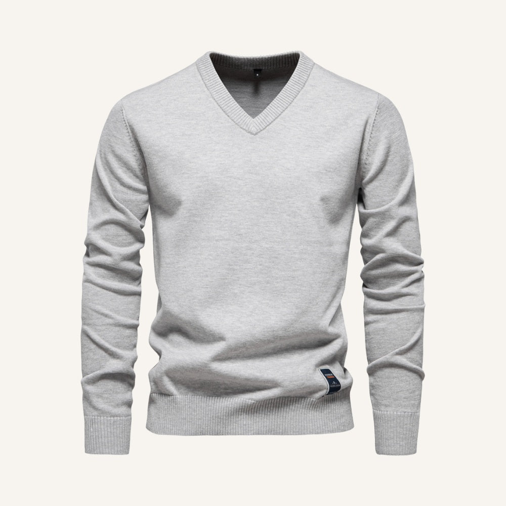 Suéter para Hombre con Cuello en V Pesson Lior