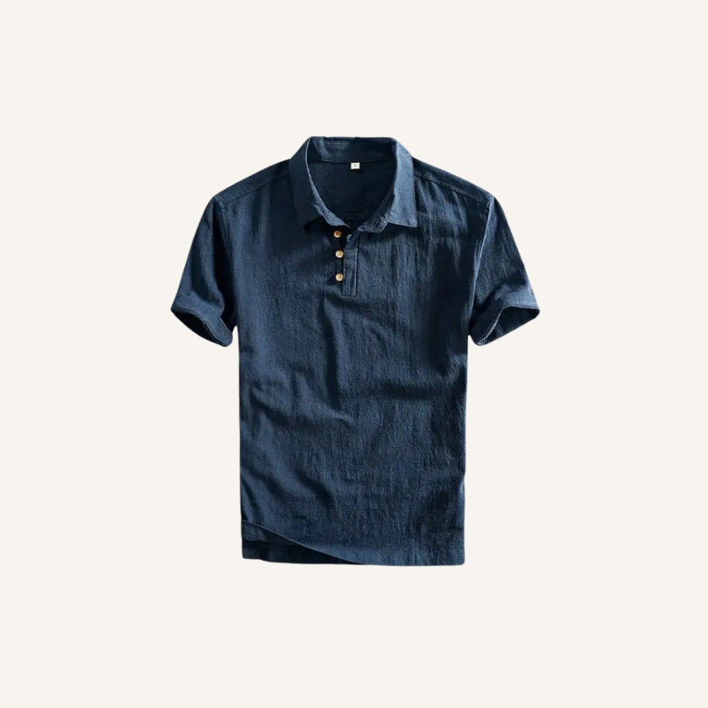 Polo de Lino Salerno para Hombre