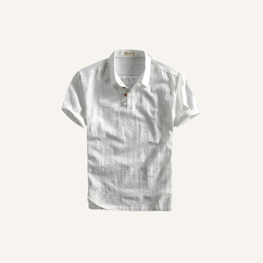 Polo de Lino Salerno para Hombre