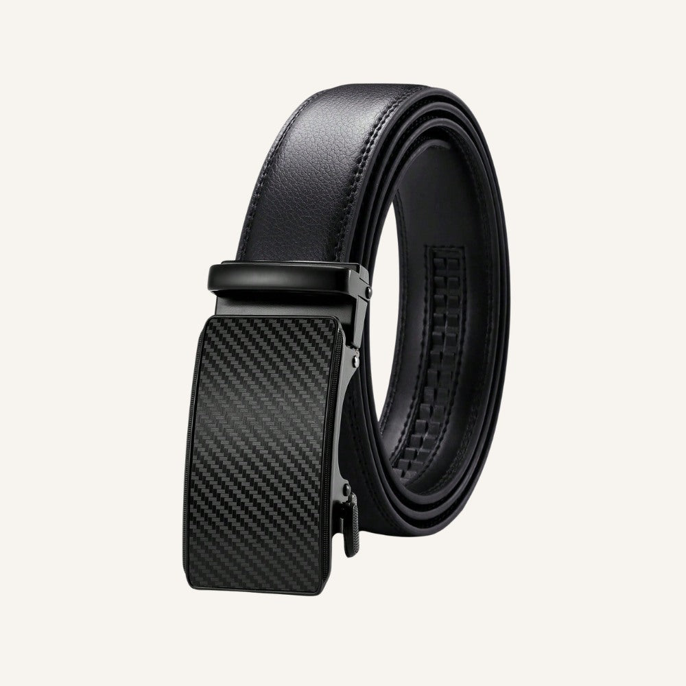 Cinturón de Cuero Carbon Civano para Hombre