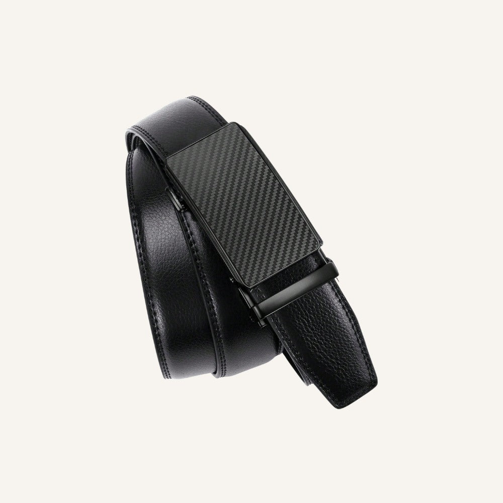Cinturón de Cuero Carbon Civano para Hombre