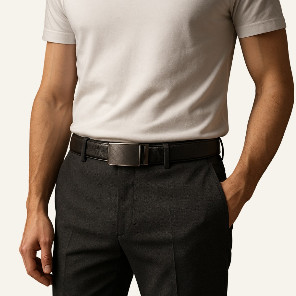 Cinturón de Cuero Civano Sheaf para Hombre