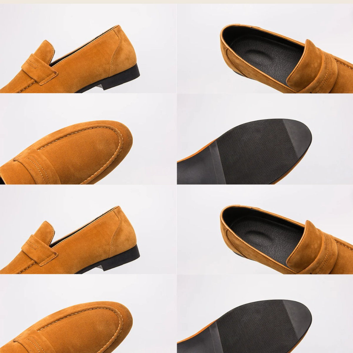 Mocasín Loafer de Gamuza para Hombre Piazzi