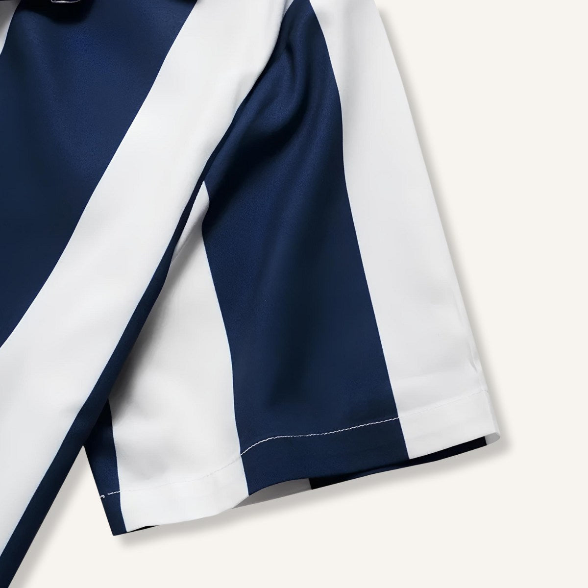 Camisa de Hombre de Rayas Azules Verza