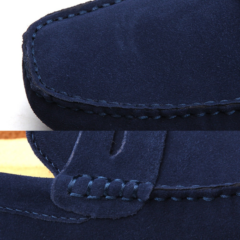 Mocasín Loafer Driver de Gamuza Cortez