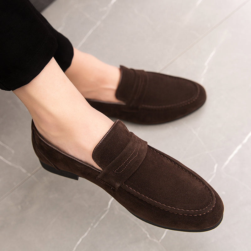 Mocasín Loafer de Gamuza para Hombre Piazzi