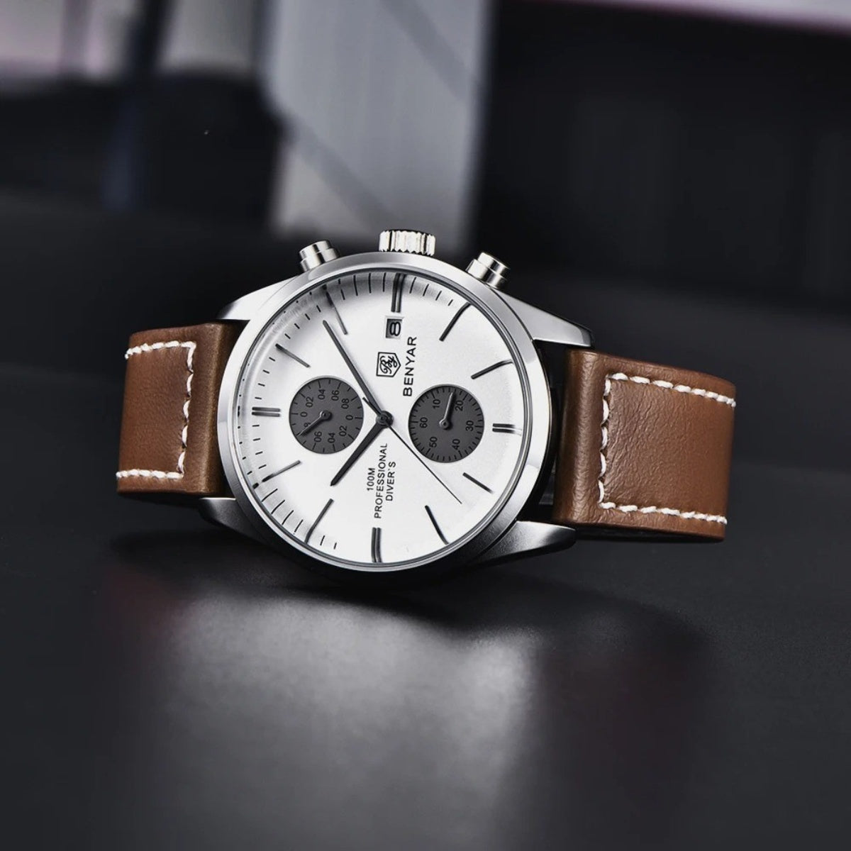 Reloj de Cuero Classic Civano para Hombre