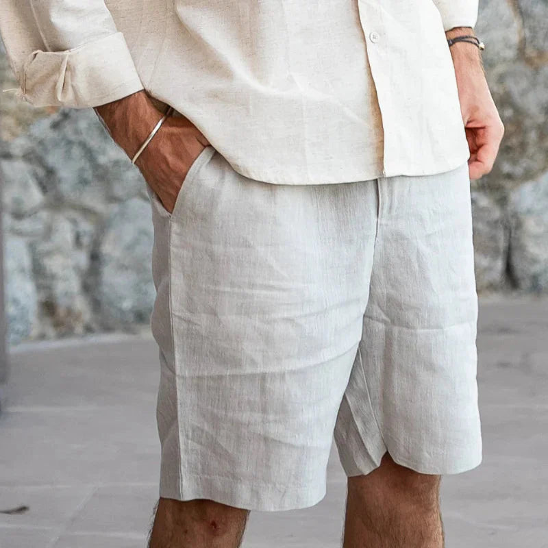 Short de Lino para Hombre Old Money Milford
