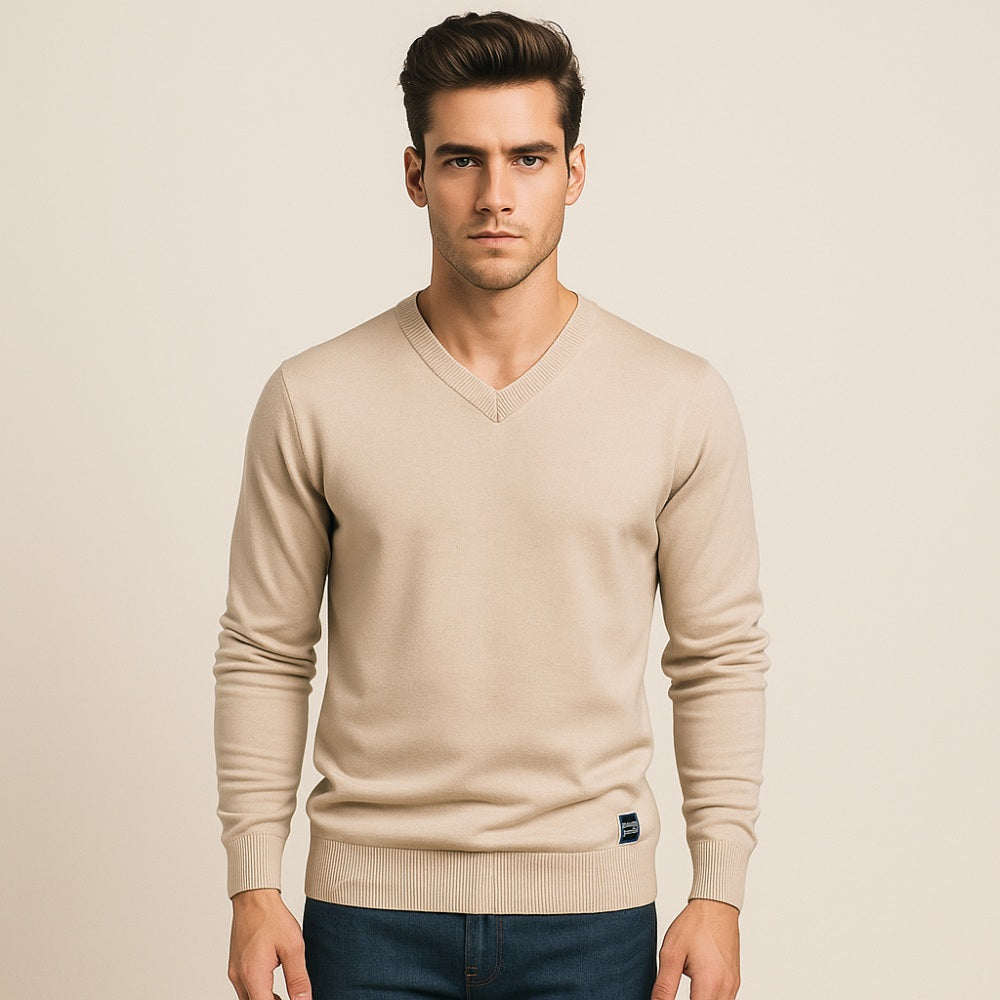 Suéter para Hombre con Cuello en V Pesson Lior
