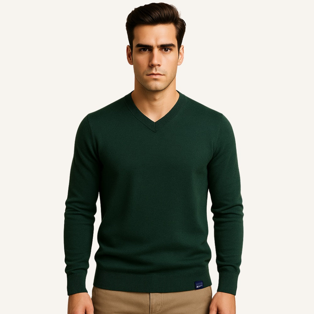 Suéter para Hombre con Cuello en V Pesson Lior