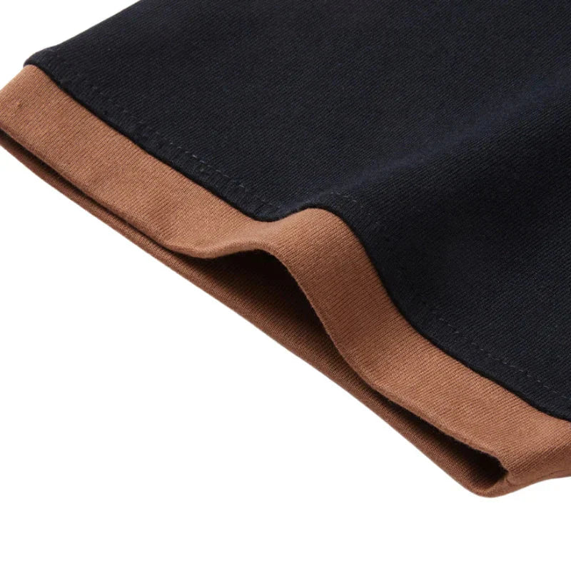 Camisa Polo Lisa de Algodón para Hombre Old Money Vittore