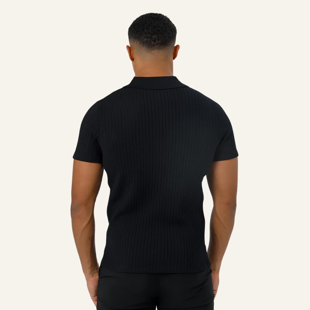 Camisa Polo de Punto para Hombre Old Money Saville