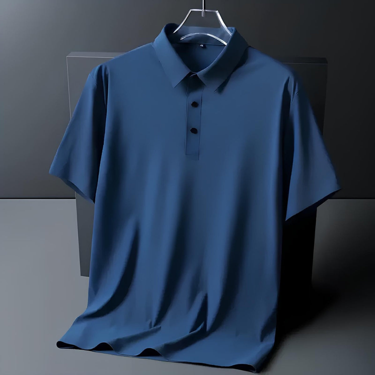 Polo de Seda Fría para Hombre - Antiarrugas